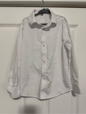 Boy’s Classic White Dress Shirt